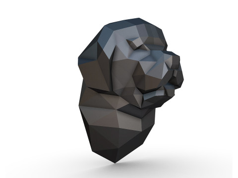 Newfoundland head 3D 打印模型