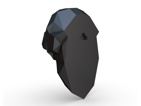 Newfoundland head 3D 打印模型
