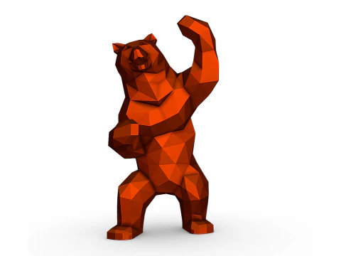 Niedźwiedź Model do druku 3D