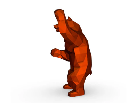 Niedźwiedź Model do druku 3D