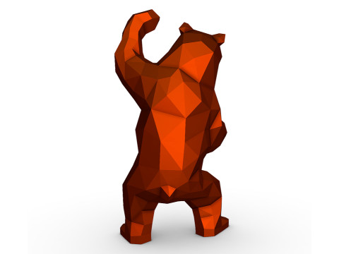 Bear 3D Принт Модель