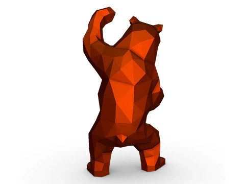 Niedźwiedź Model do druku 3D