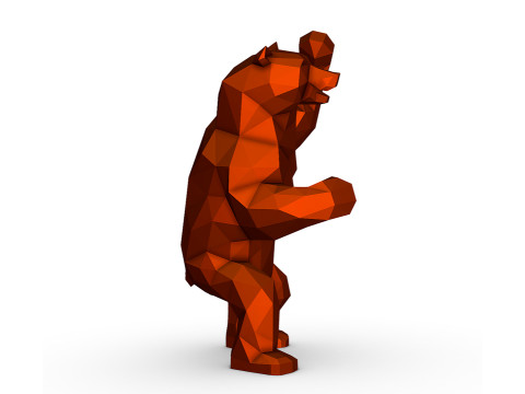 Bear 3D Принт Модель