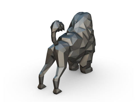 Portuguese water dog 3D प्रिंट मॉडल