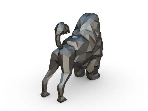 Portuguese water dog 3D Print Model
