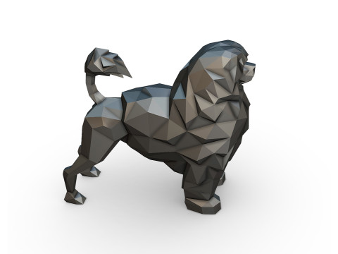 Portuguese water dog 3D प्रिंट मॉडल