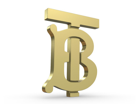 Burberry logo 3D printmodel