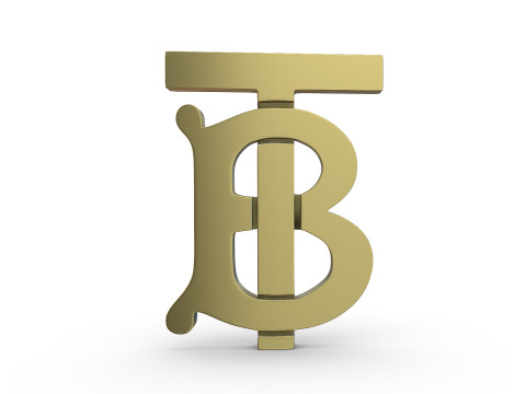 Burberry logo Modèles 3D en vedette