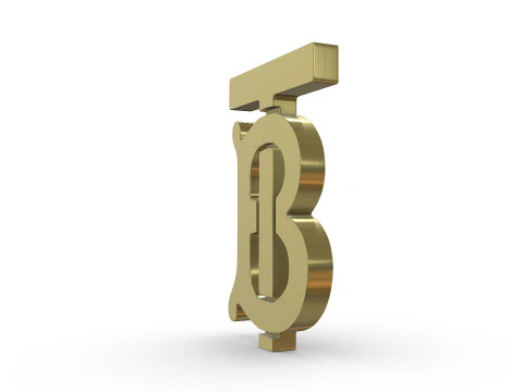 Burberry logo 3D Print Model