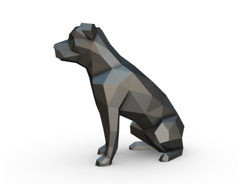 Cane canario Modello di stampa 3D