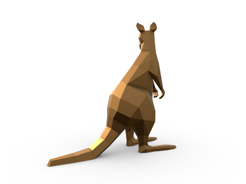 Валлаби 3D Принт Модель