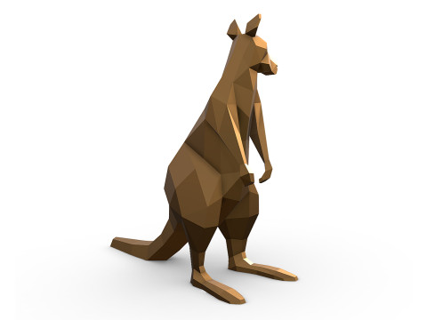 Валлаби 3D Принт Модель