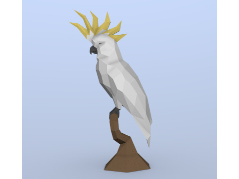 Какаду 3D Принт Модель