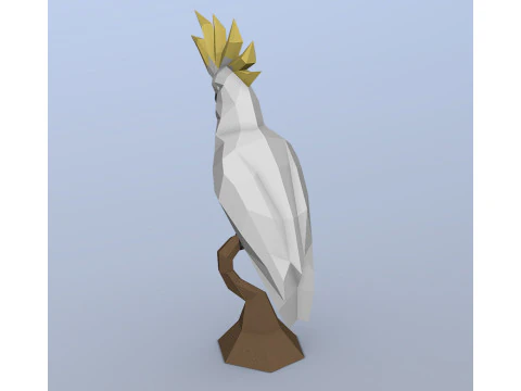Cockatoo 3D Print Model