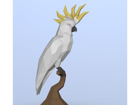 Какаду 3D Принт Модель