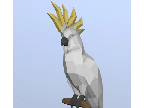 Cockatoo 3D Print Model