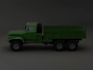 truck kraz 255 b modify 3 3D Model