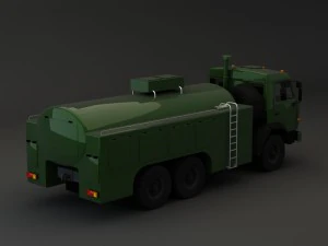 kamaz modify tanker 3D Model