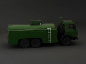 kamaz modify tanker 3D Model