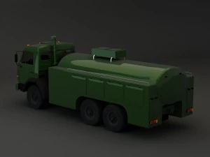 kamaz modify tanker 3D Model