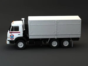 kamaz modify salvation 3D Model