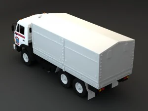 kamaz modify salvation 3D Model