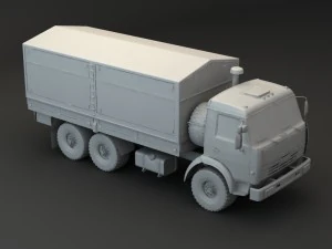 kamaz modify salvation 3D Model