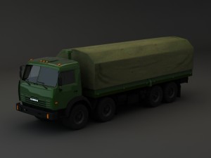 kamaz modify 8x8 3D 모델