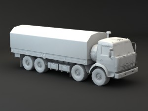 kamaz modify 8x8 3D 모델