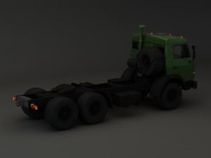 kamaz modify 6x4 3D Модель