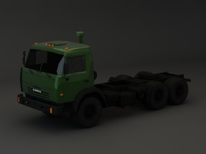 kamaz modify 6x4 3D Модель