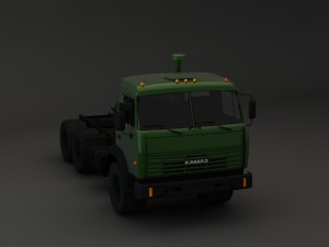 kamaz modify 6x4 3D Модель