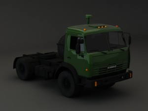kamaz modify 4x2 3D 模型