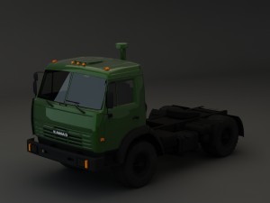 kamaz modify 4x2 3D Model