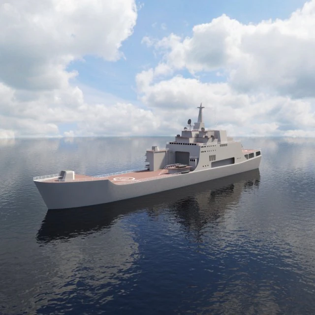 ship ivan rogov class 3D Model .c4d .max .obj .3ds .fbx .stl .blend 