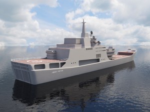 ship ivan rogov class 3Dモデル