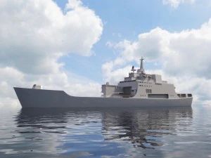 ship ivan rogov class 3D Model