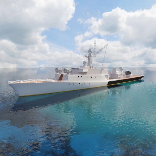 ship grisha class iv 3D Model .c4d .max .obj .3ds .fbx .stl .blend 