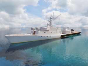 ship grisha class iv Modèle 3D