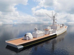 ship grisha class iv 3D Model