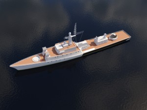 ship grisha class iv Modelo 3D