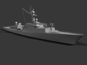 ship grisha class iv 3D Model