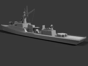 ship grisha class iv 3D Model