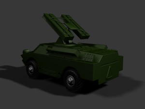 sa-9 gaskin tactical sam tel 3Dモデル