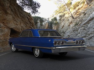 chevrolet impala 1963 Modelo 3D