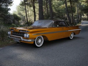 chevrolet impala 1959 3D Model