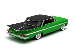 chevrolet impala 1959 3D Model