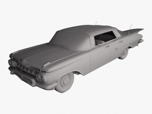 chevrolet impala 1959 3D Model