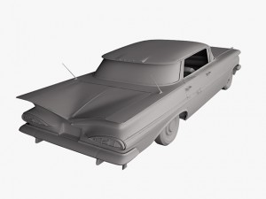 chevrolet impala 1959 3D Model