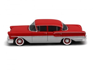 chevrolet delray 4-door sedan 1958 Modèle 3D